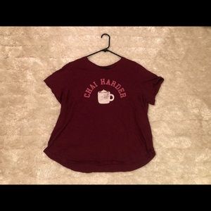 Very cute “Chai Harder” Graphic Tee